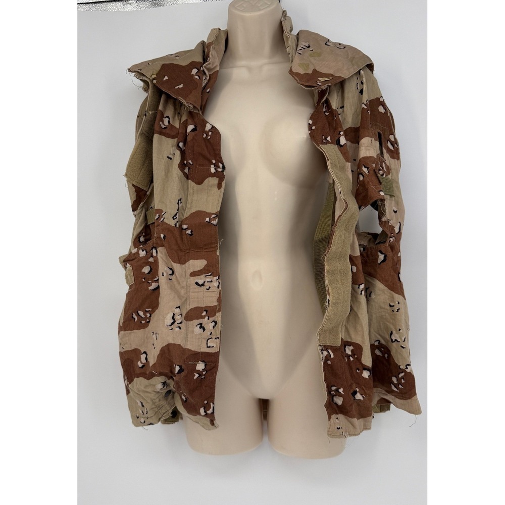 USGI PASGT Vest Cover 6 Color Desert Chocolate Chip Camo Large XL Military